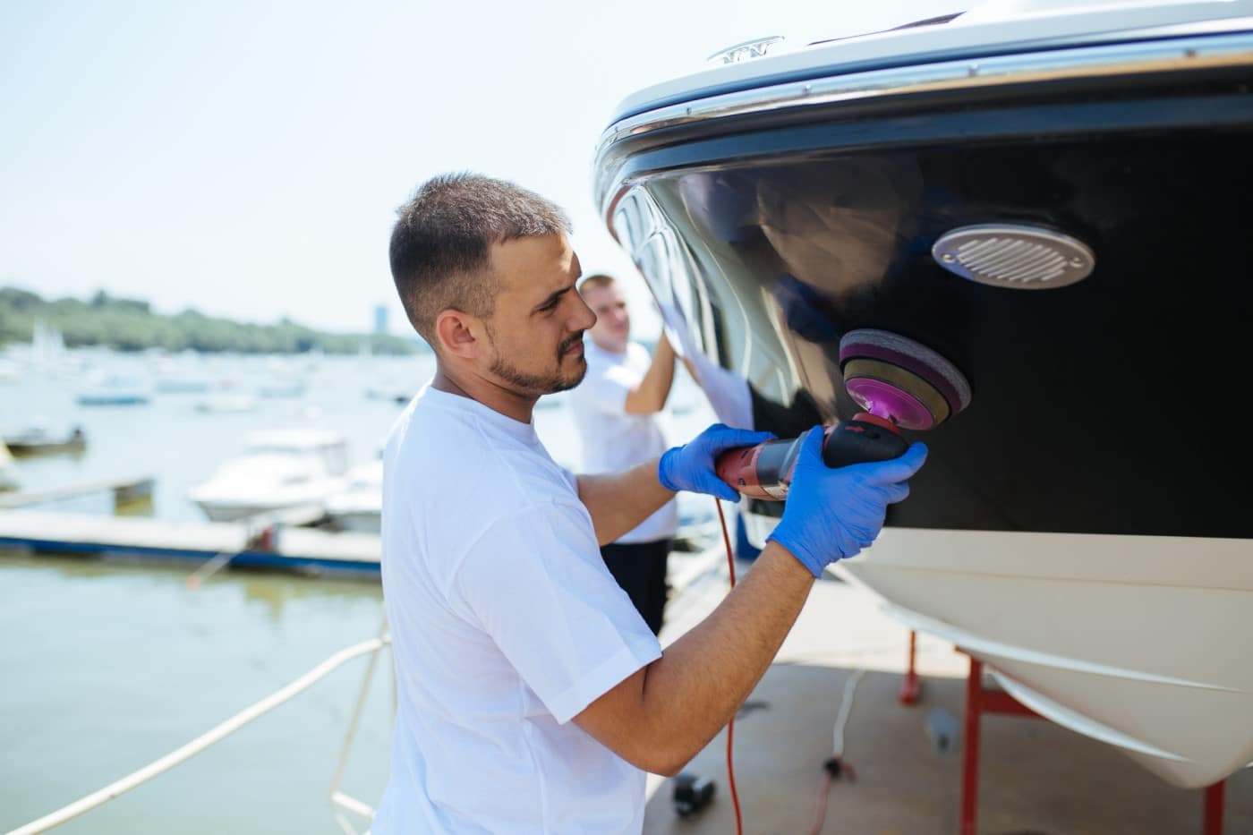 Boat-maintenance-Man-with-or